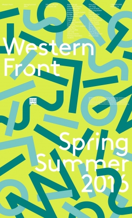 Western Front 2016 events calendars－日历