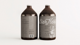 Bier Herr Brewery-复古啤酒包装设计