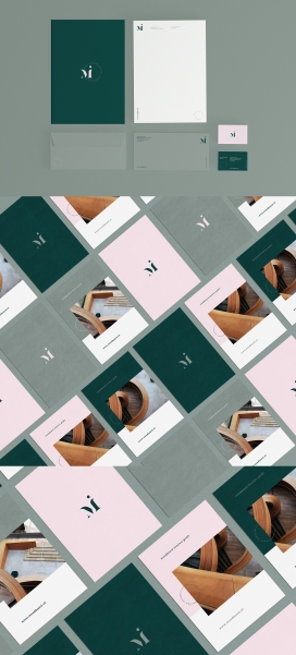 Moodboard Interiors-室内设计品牌标识设计-具有友好和年轻品牌气质
