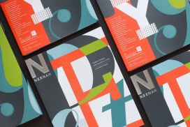 Neenah-镂空字宣传册品牌设计