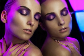 Studio make-浓妆人像