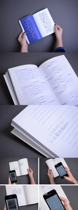 Encoded book-平面设计论文设计