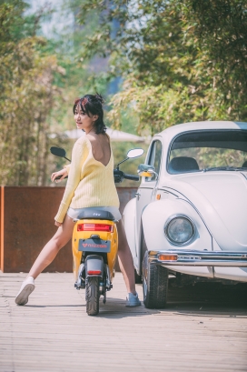 Niu M1-铝制摇臂电动滑板车