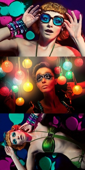 BEAUTY-大胆个性彩妆人像