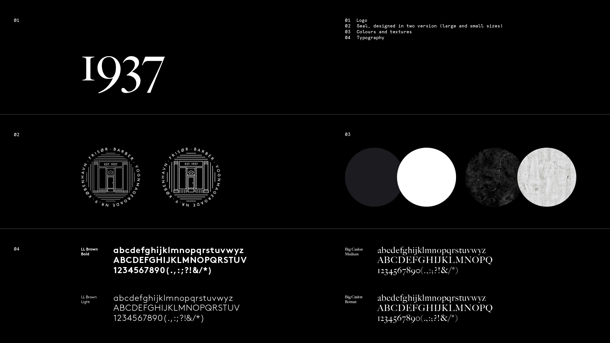 Vognmargergade理发店护肤产品设计-一个干净简单有影响力的表达-极简主义的美学设计,打造出与竞争对手脱颖而出的包装,丰富的黑色包装结构使品牌的时尚和复杂外观全完表露出来---酷图编号4