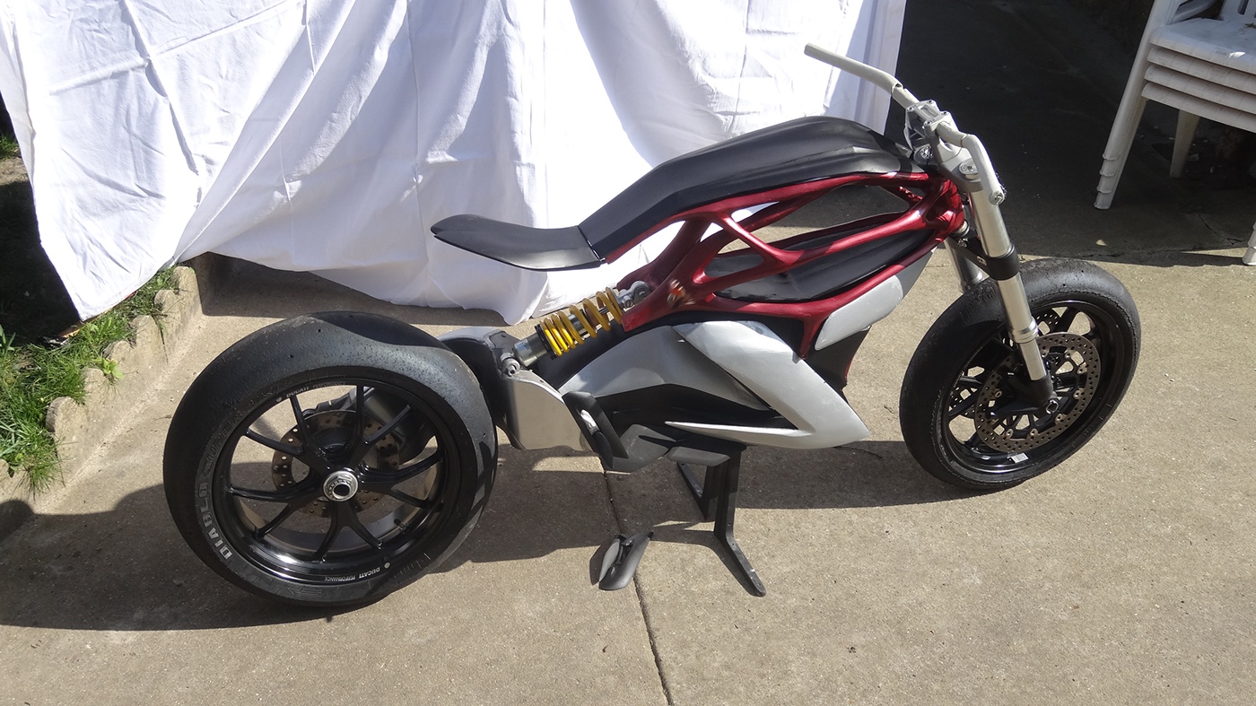 Ducati Nebia-杜卡迪没有“油箱”的摩托车设计---酷图编号1172828