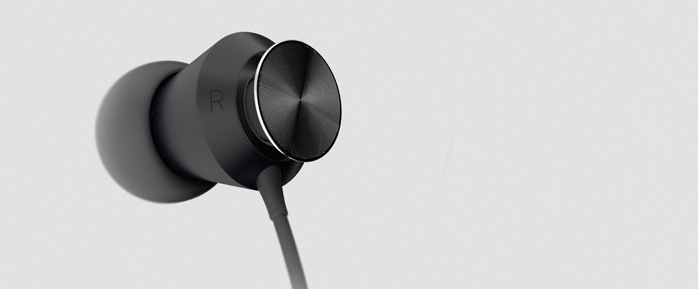 FOCUS - earphone-可以打开关闭声音的耳机, 拉出帽子可以让外部声音进入你的耳朵与音乐, 另一方面,推盖子让你专注于像其他“入耳式”那样的音乐。---酷图编号1172994