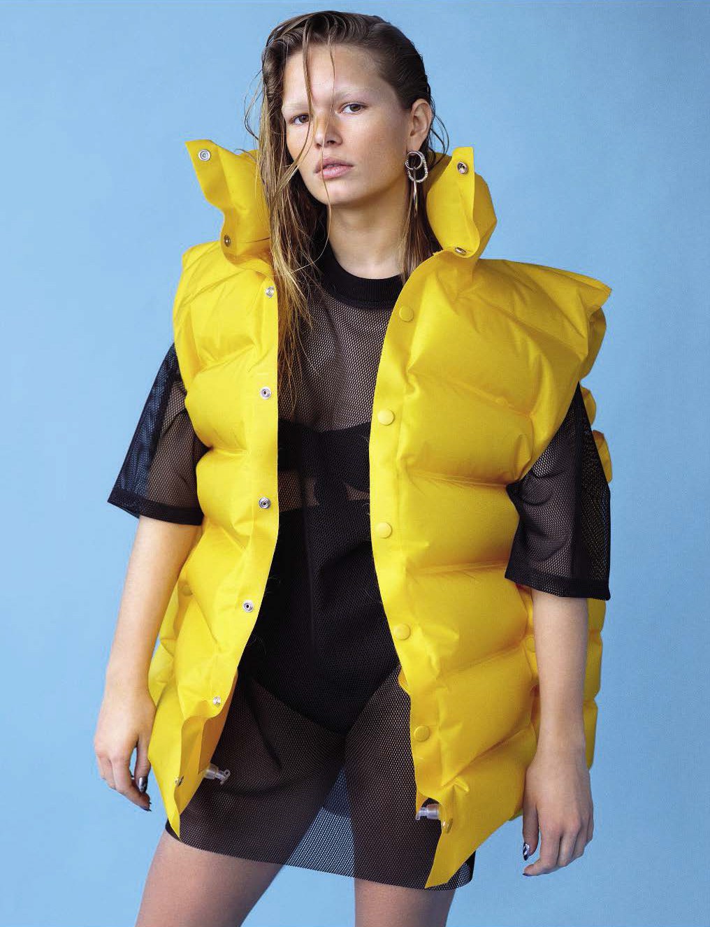 安娜・尤尔斯-Mario Sorrenti时尚意大利-春夏运动态度---酷图编号9