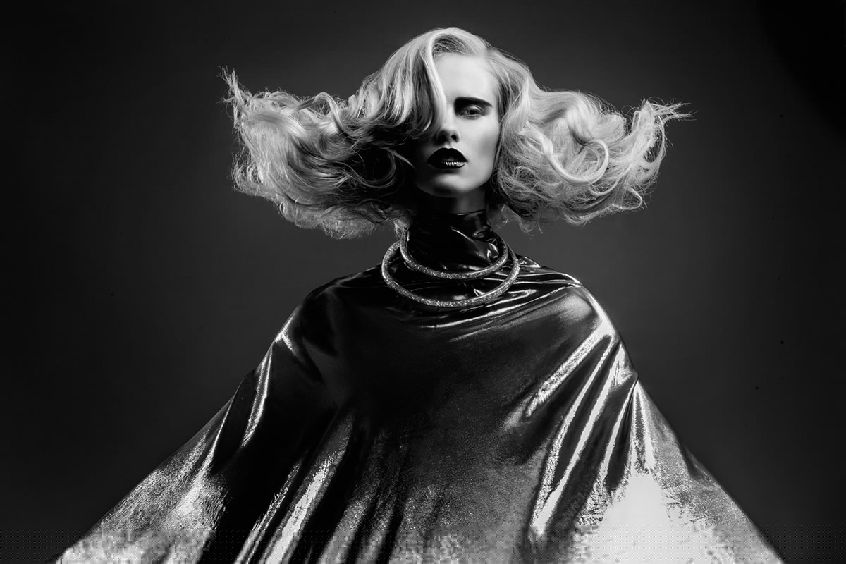 SOLITARY-时尚黑白人像---酷图编号3