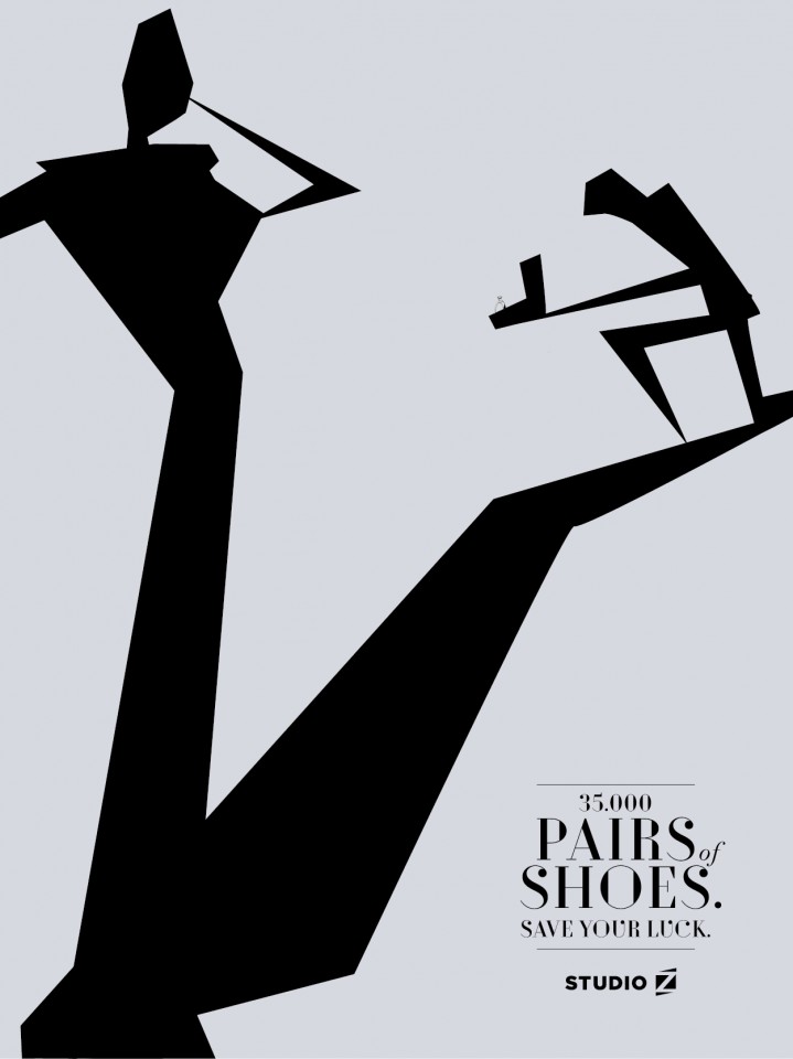 救你的运气-pairs shoes鞋平面广告---酷图编号2