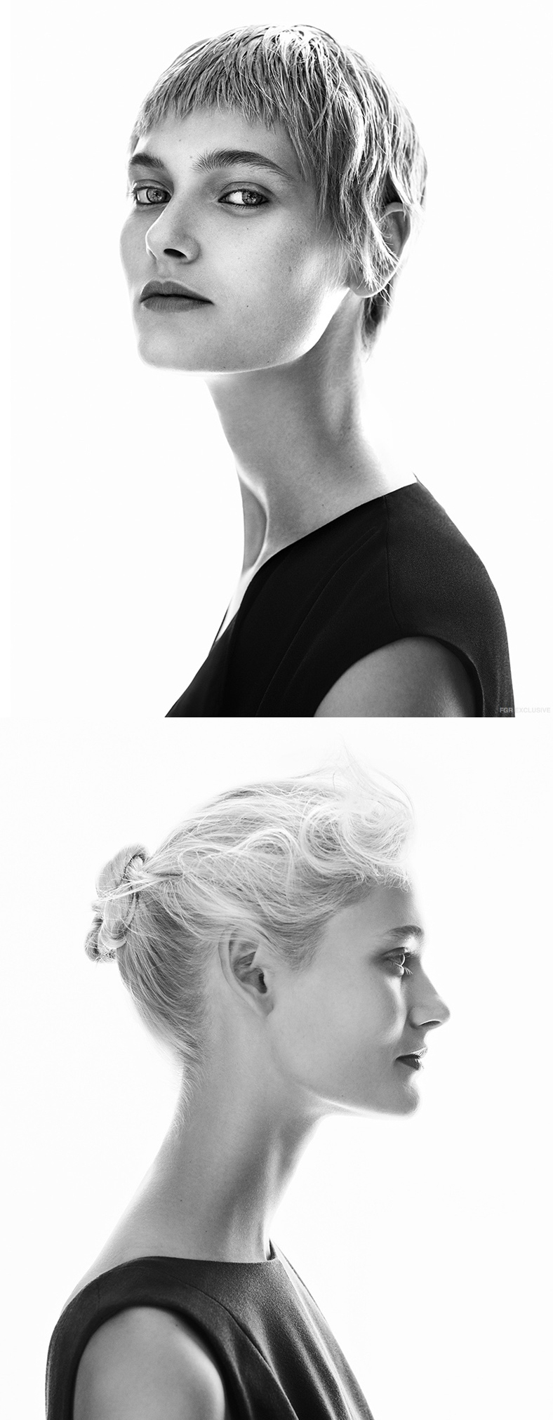 弗雷德里克克・奥利森-大胆和现代的发型,圆滑的造型图片