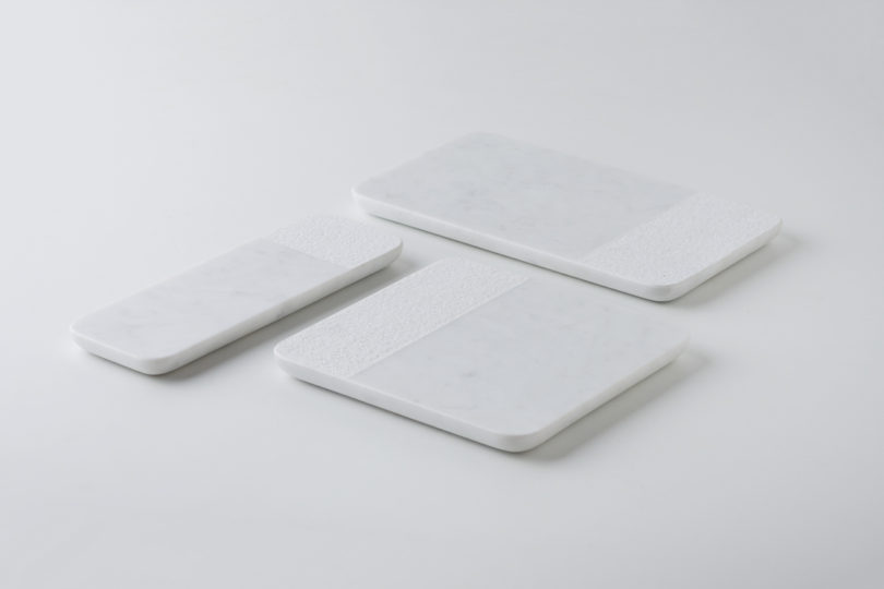 大理石服务托盘