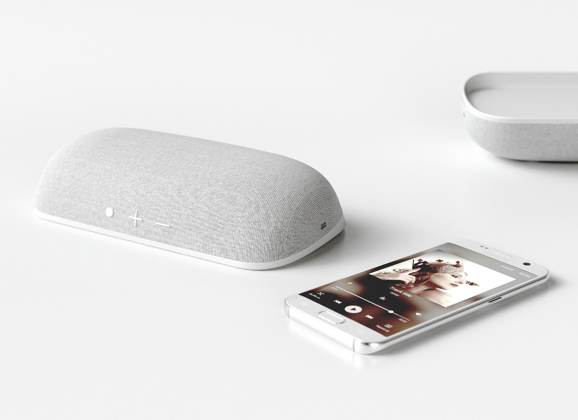 Tilt-无线充电器和扬声器-让您享受各种便捷,听歌时同时充电你的智能手机---酷图编号1