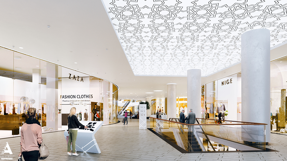 Visualization of Grozny Mall-格罗兹尼购物中心商场设计---酷图编号6