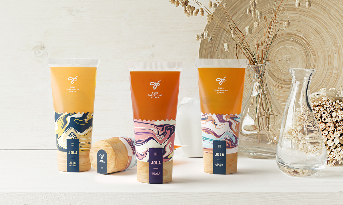 乌克兰迷人的JOLA蜂蜜包装设计欣赏---酷图编号10