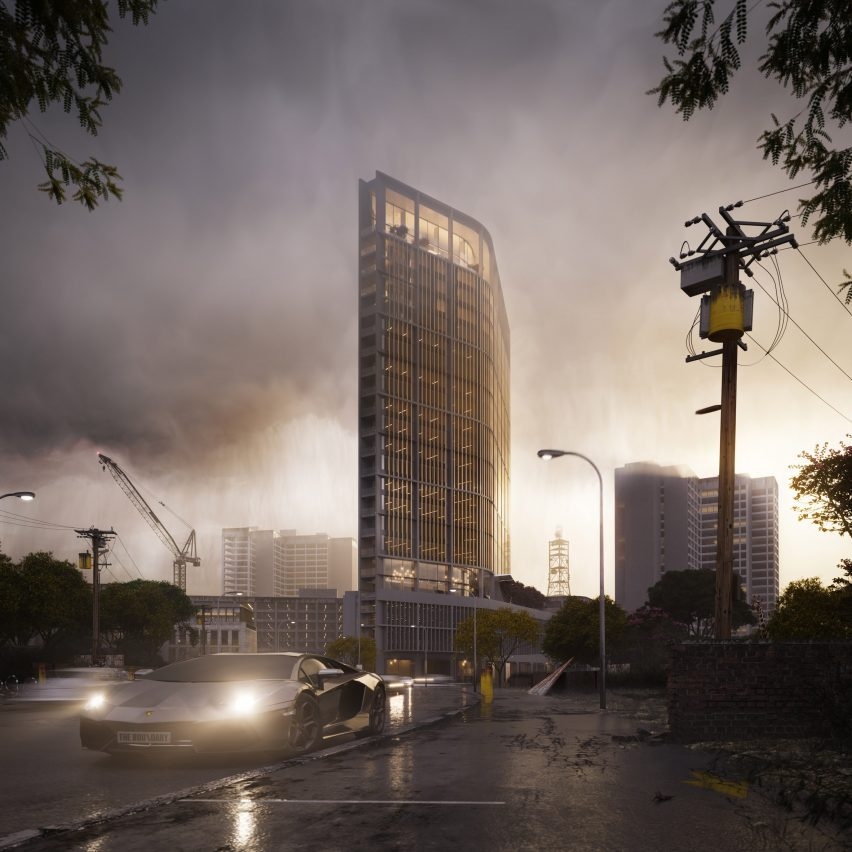 肯尼亚内罗毕30层塔楼建筑图片