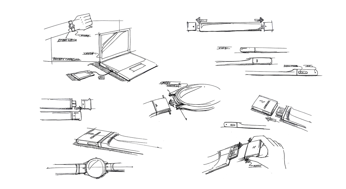 Charging Strap-手机充电带设计---酷图编号1180293