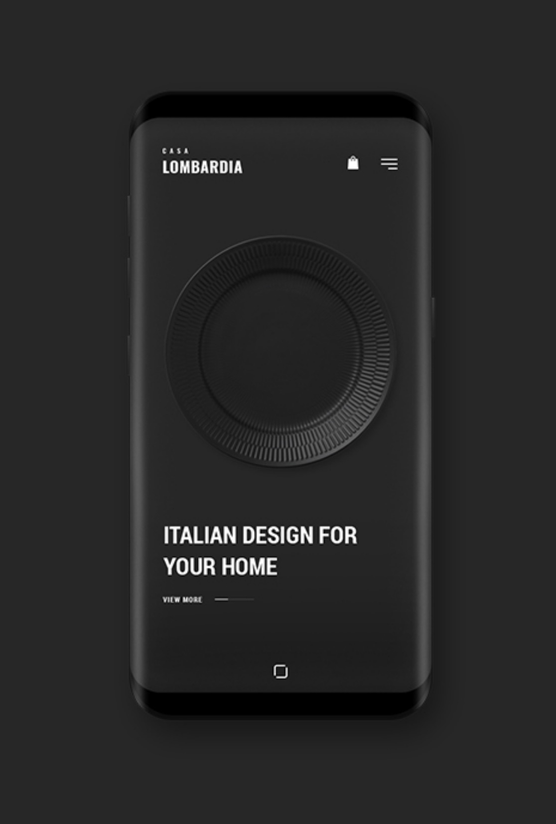 Casa Lombardia-茶壶电器产品手机端APP界面设计图片