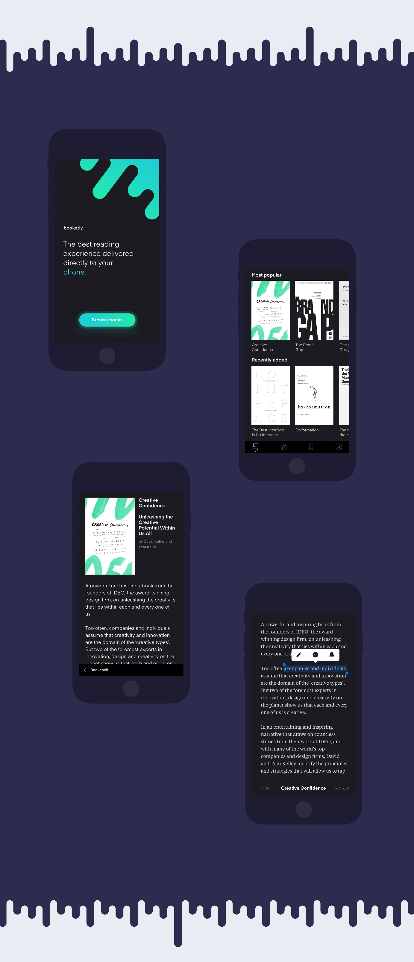 Booketly-清爽手机APP界面设计---酷图编号3