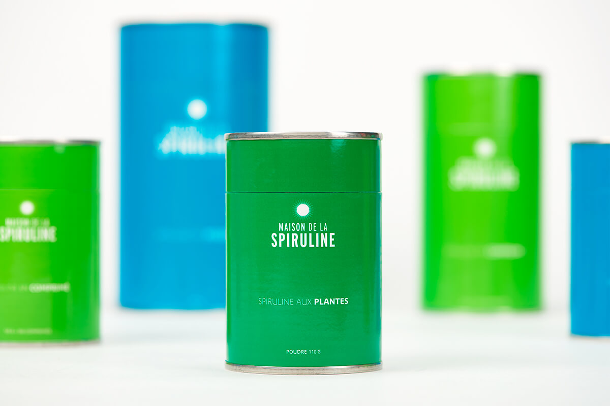 明亮的Maison de la spiruline螺旋藻包装设计---酷图编号5