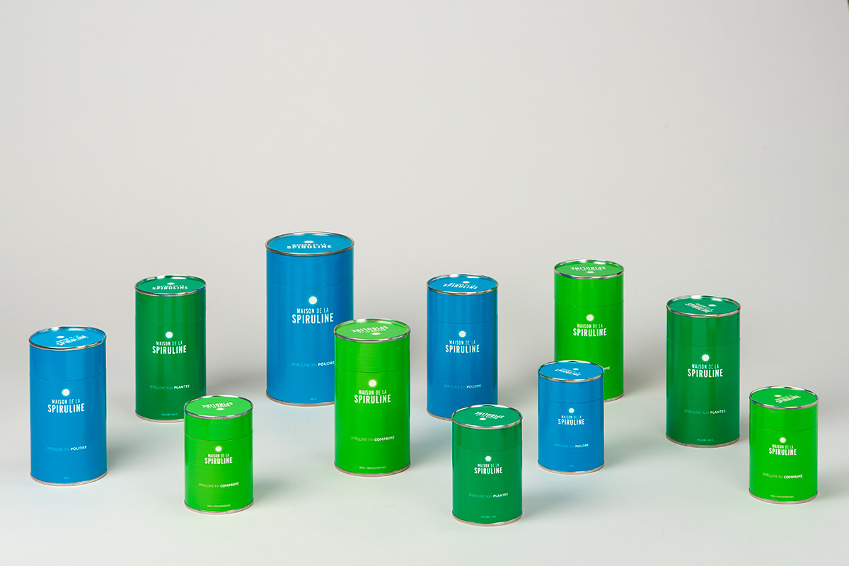 明亮的Maison de la spiruline螺旋藻包装设计---酷图编号4