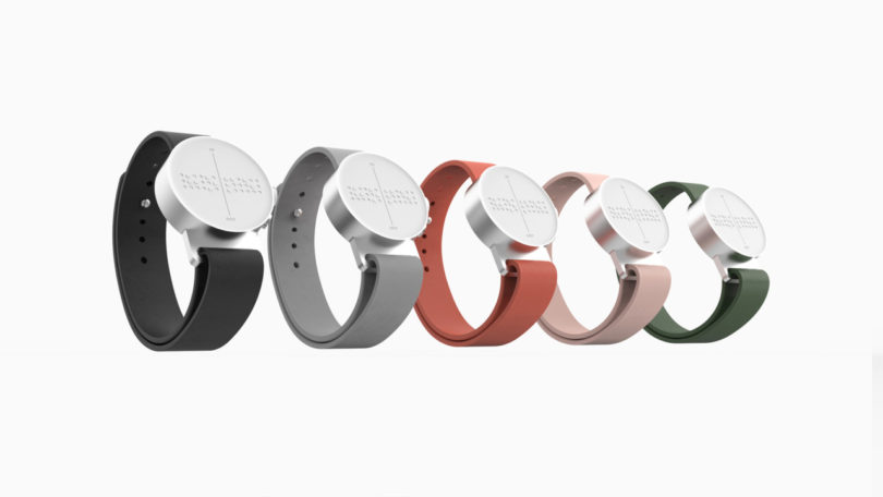 铝外壳设计的手表-一种聪明的手表,有一个用来显示视力受损的显示器---酷图编号3