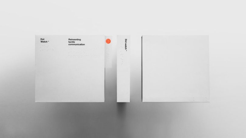 铝外壳设计的手表-一种聪明的手表,有一个用来显示视力受损的显示器---酷图编号1