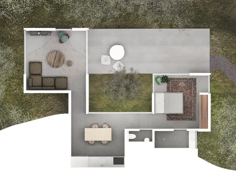 高标准小预制结构的后院小屋-是一个独立的实用性和舒适性建筑---酷图编号1182974