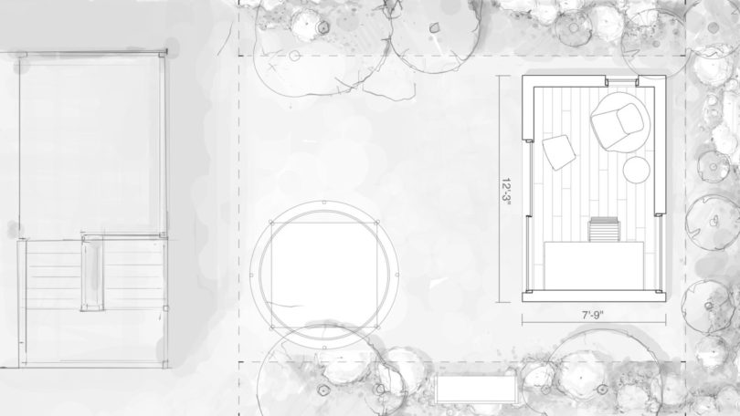 高标准小预制结构的后院小屋-是一个独立的实用性和舒适性建筑---酷图编号1182979