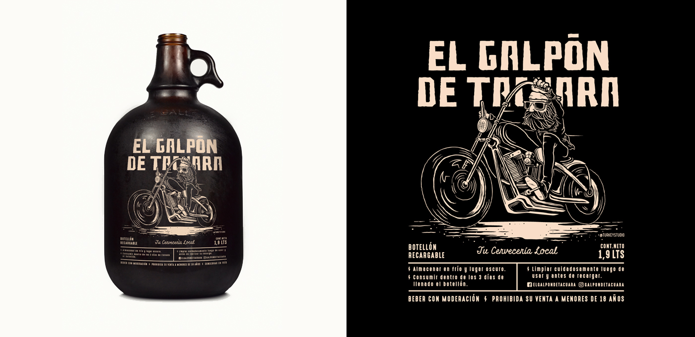 Growlers / Cervecería Tacuara-咆哮瓶---酷图编号3