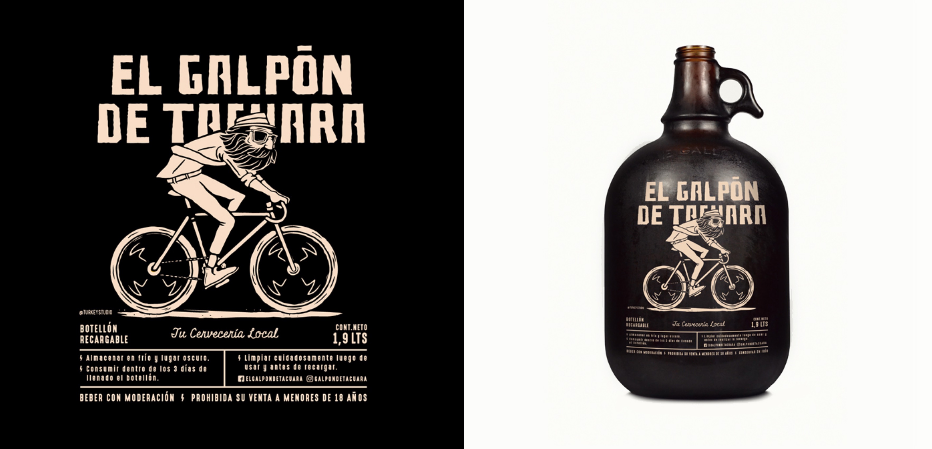 Growlers / Cervecería Tacuara-咆哮瓶---酷图编号1