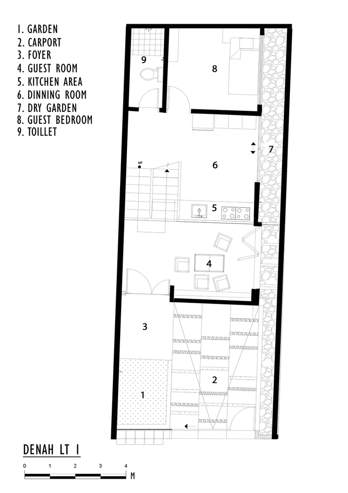印度尼西亚三层住宅建筑设计---酷图编号1184146