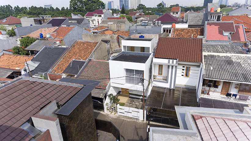 印度尼西亚三层住宅建筑设计---酷图编号1184164