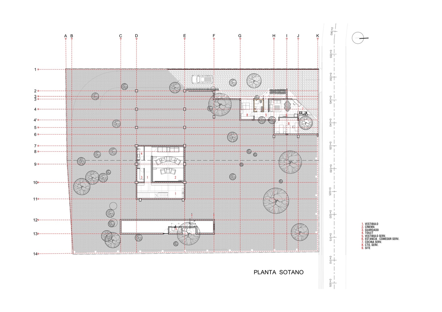 木工艺和混凝土工艺完美搭配的别墅建筑---酷图编号1184516