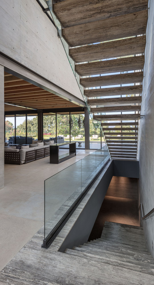 木工艺和混凝土工艺完美搭配的别墅建筑---酷图编号1184521