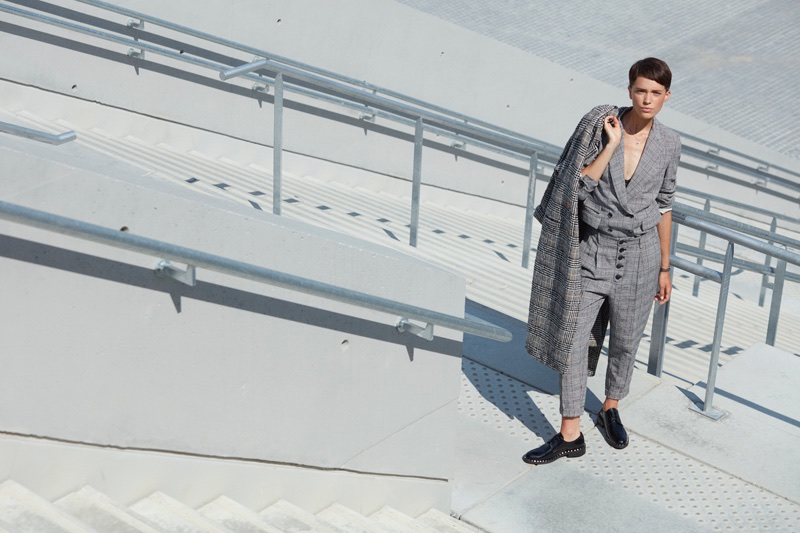 穿男的loane Normand-ELLE法国-别致的定制外套件---酷图编号4