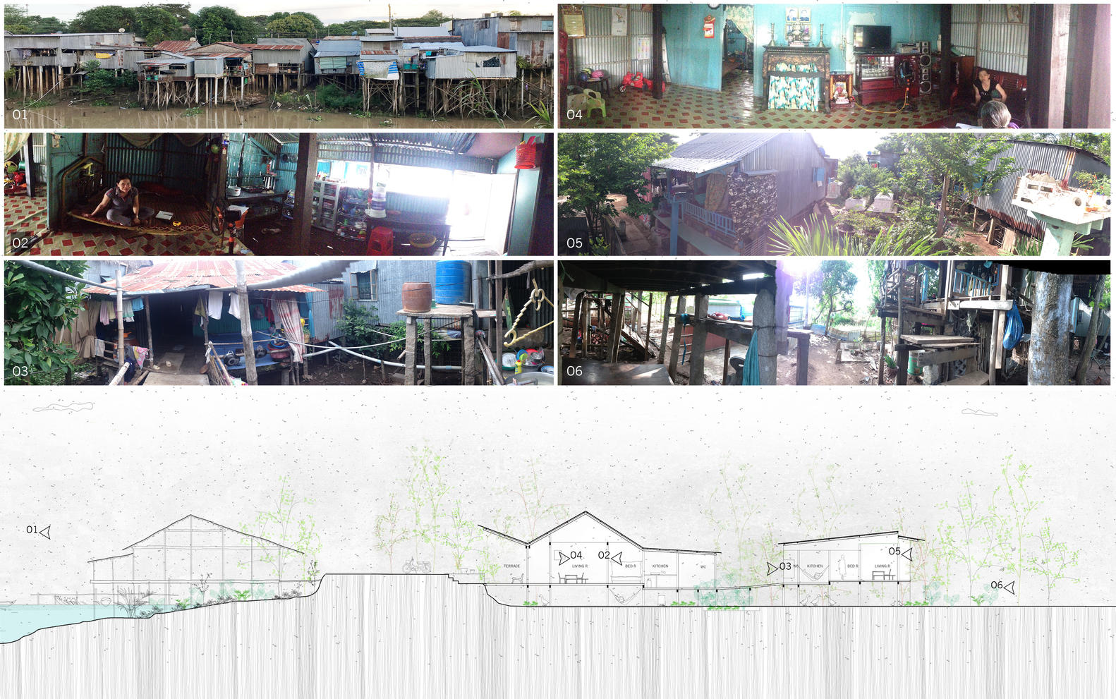 越南340平米的木质“村寨”别墅-浓浓的乡土气息---酷图编号1185507