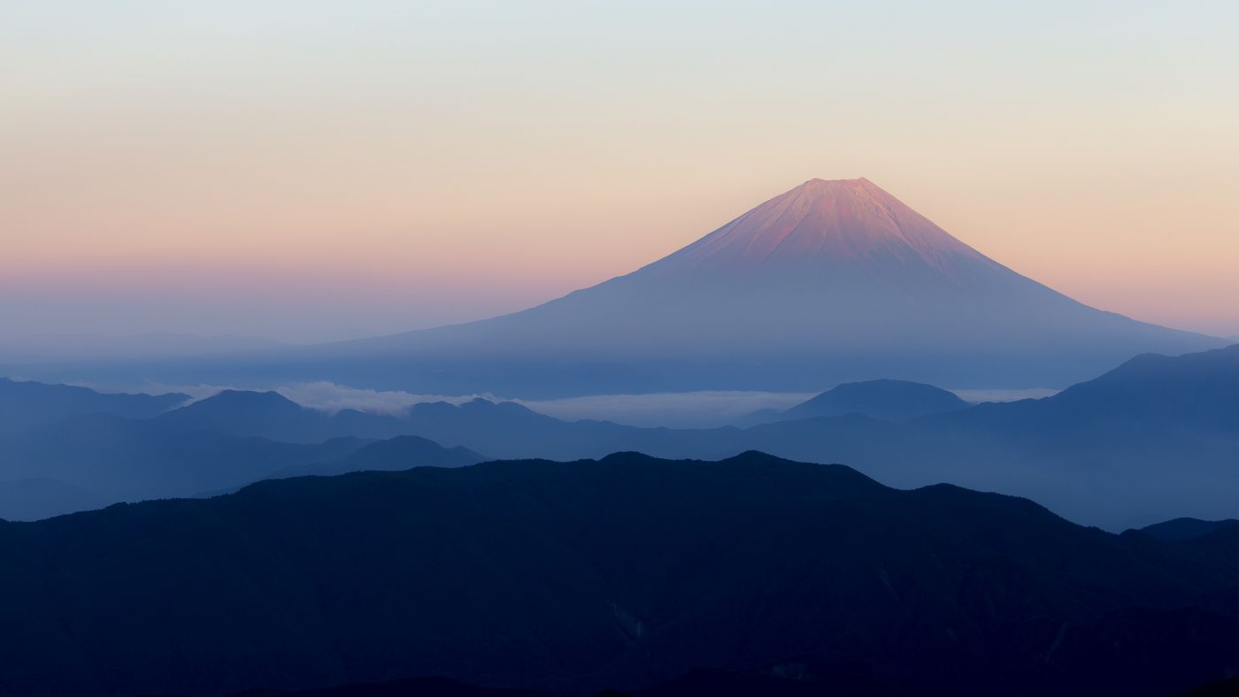 高清晰富士山写真壁纸 手机移动版
