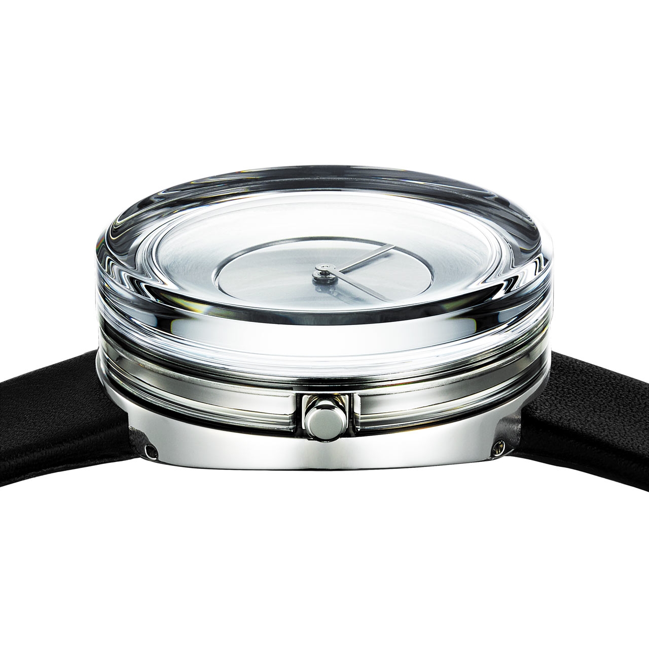 Tokujin Yoshioka吉冈德仁为三宅一生设计的玻璃手表封面大图