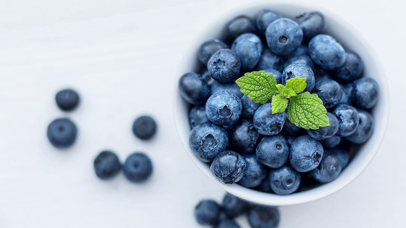 高清晰蓝莓水果写真壁纸图片