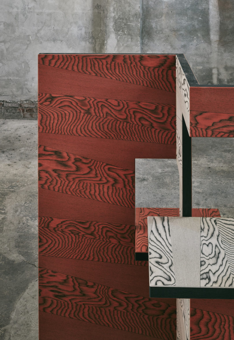 一个有趣的纹理和质地Re Connection 柜子---酷图编号1190462