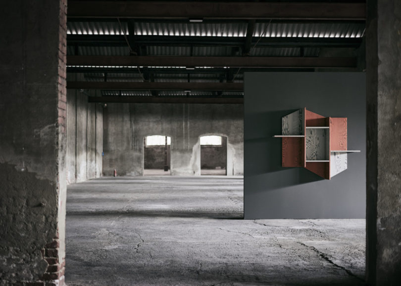 一个有趣的纹理和质地Re Connection 柜子---酷图编号1190471