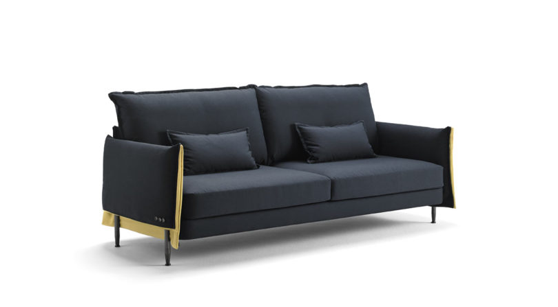 一种定制的沙发,感觉像手套,灵感来自英语的剪裁---酷图编号5