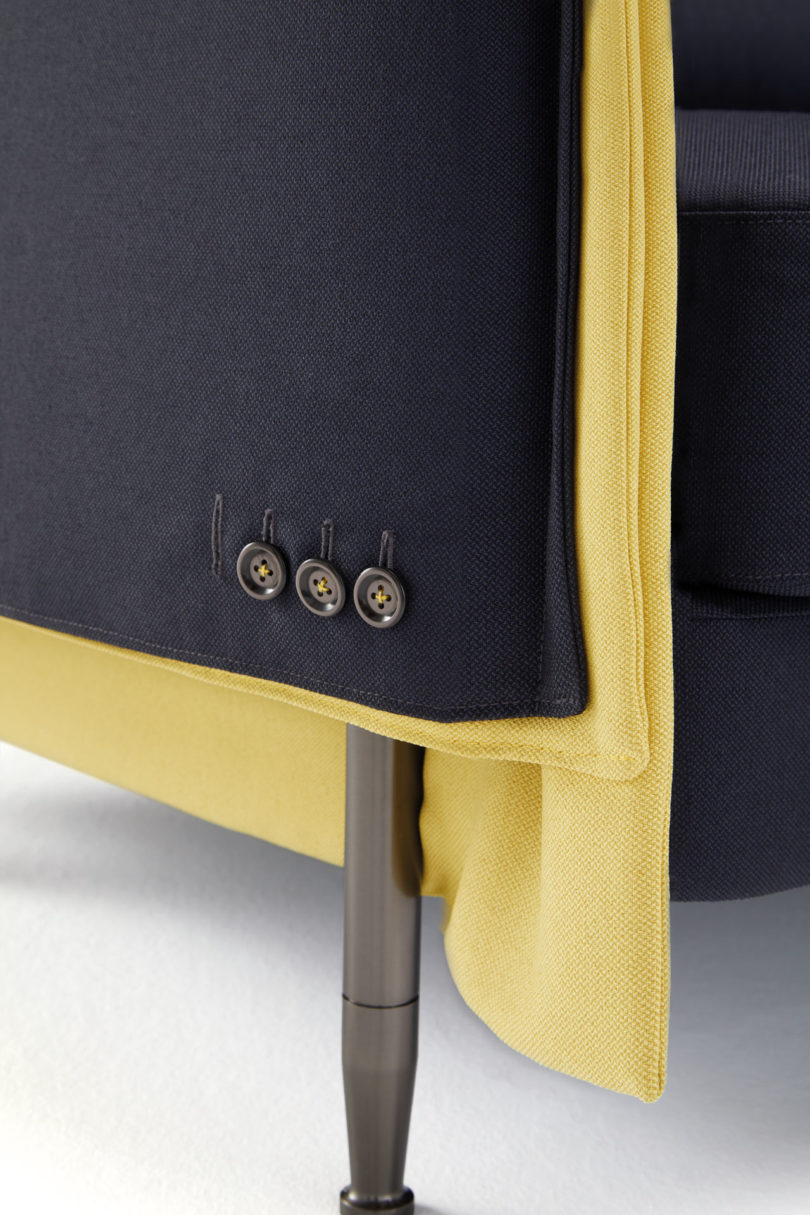 一种定制的沙发,感觉像手套,灵感来自英语的剪裁---酷图编号2