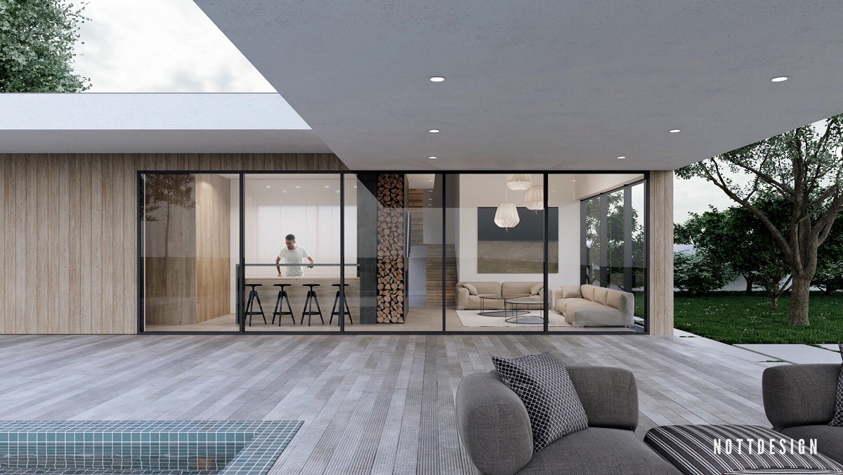 一个令人惊叹的悬臂综合庭院---酷图编号1190610