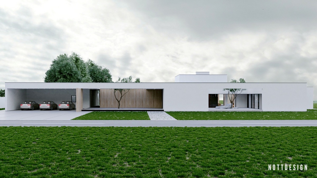 一个令人惊叹的悬臂综合庭院---酷图编号1190616