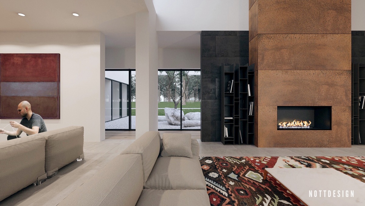 一个令人惊叹的悬臂综合庭院---酷图编号1190620