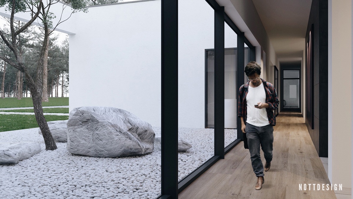 一个令人惊叹的悬臂综合庭院---酷图编号1190621