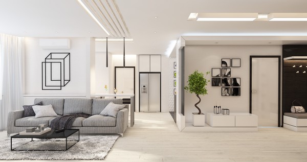 4个极简北欧风白色主题的美丽家园---酷图编号20