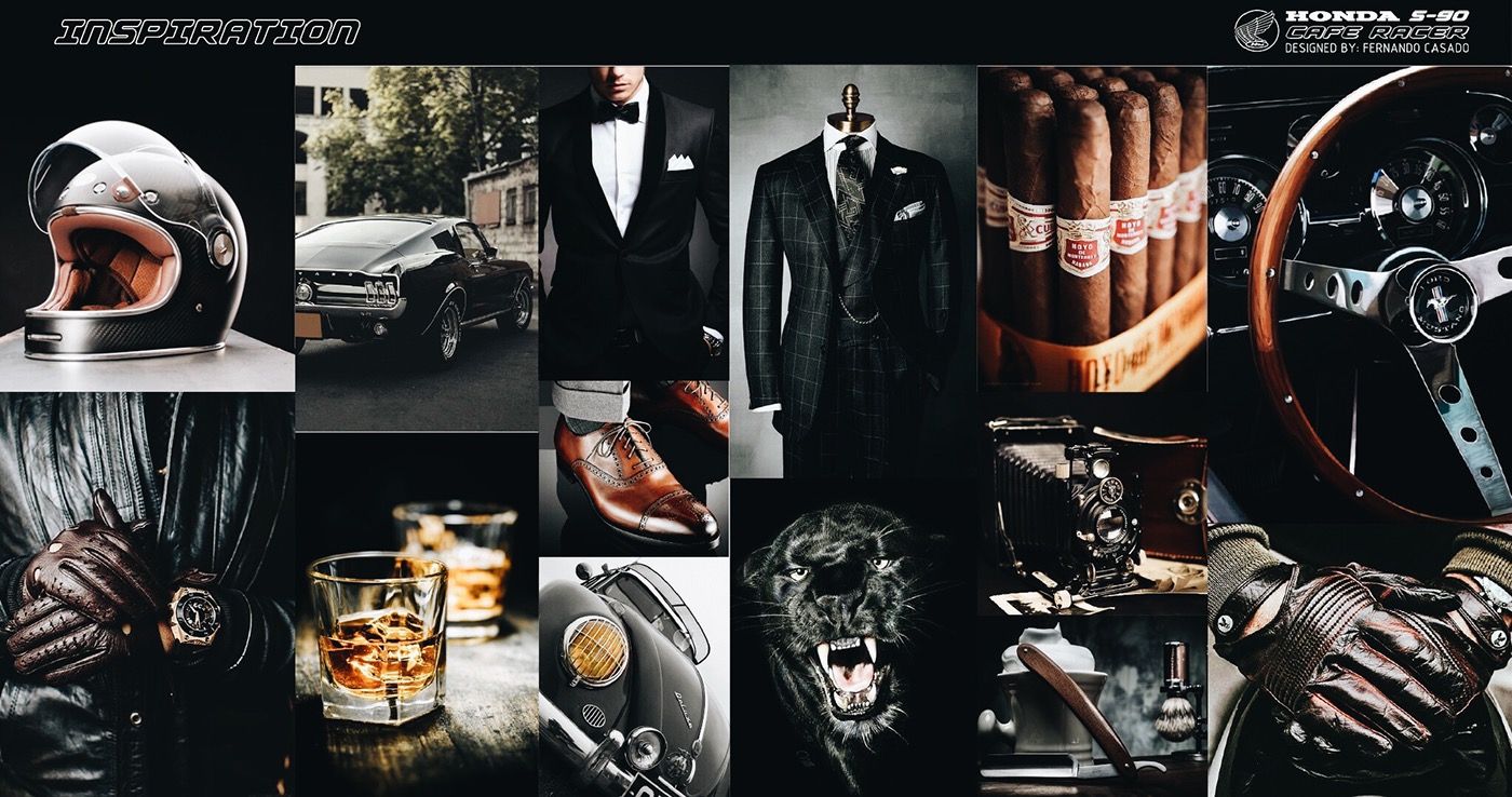 Honda S90-本田摩托车设计---酷图编号1191625